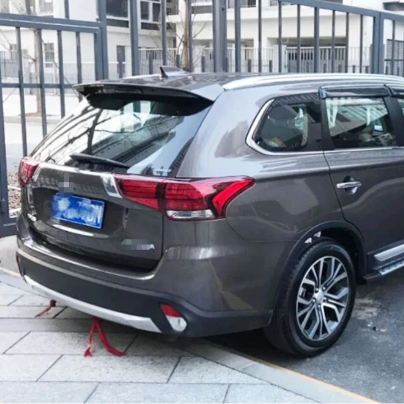 

Задний спойлер на крышу для Mitsubishi Outlander 2013-2019, Стайлинг автомобиля, внешний спойлер из АБС-пластика для заднего багажника, украшение