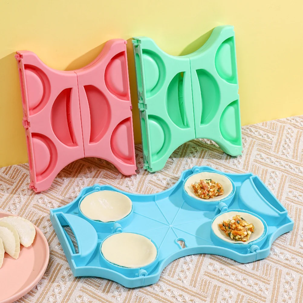 

4 Dumpling Dumpling Making Tools Simple Shape PP Material Practical Home Supplies Wrapper Press Tools Kitchen Gadgets Gifts