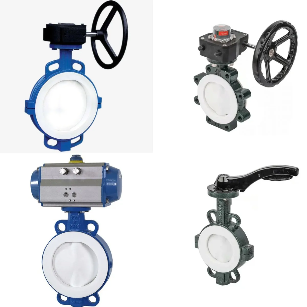

Дроссельный клапан с фторовой подкладкой, вафельный дроссельный клапан турбины, ручной термостойкий дроссельный клапан Tetrafluoro