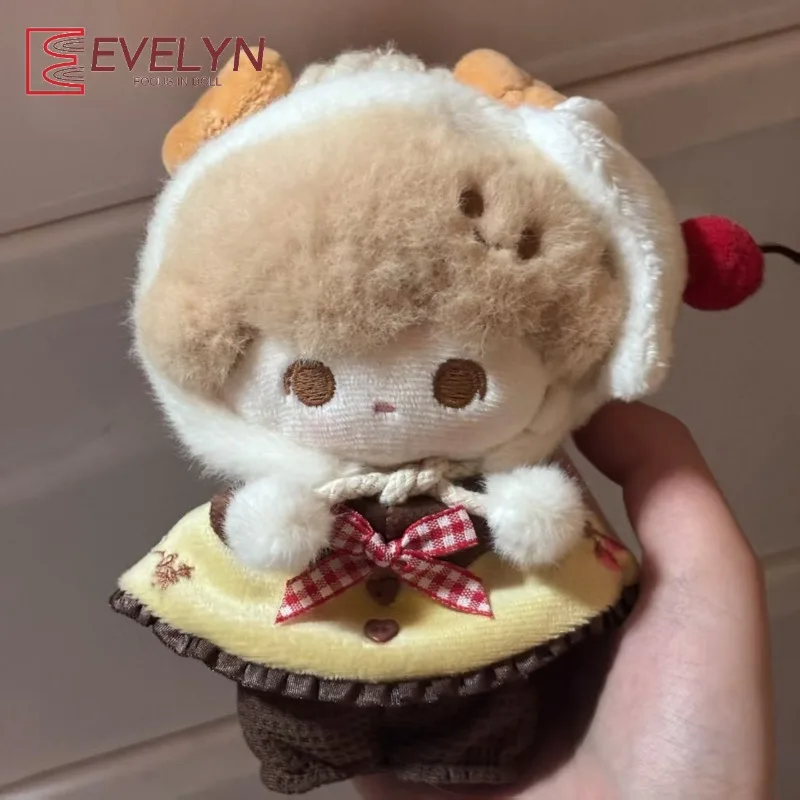 Evelyn 10cm Baby Clothes Set Pudding Cute Cotton Doll Clothes Animal Body Starfish Body Hammer Body Doll Pendant
