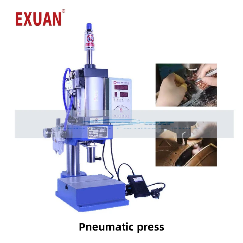 DT-63 Bench Press Small High Precision Riveting Machine Pneumatic Punching Machine 200kg Single Column Riveting Machine