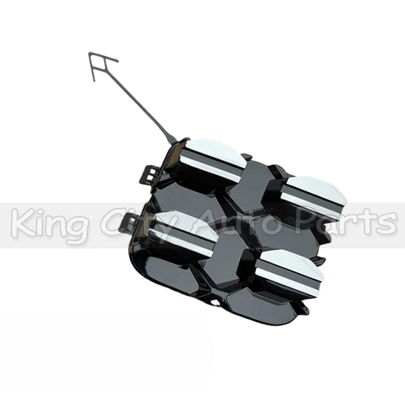 CAPQX Front Bumper Tow Hook Cover Lid For DFSK E5 Evolute I-space Front Trailer Cover Garnish Lid Towing Cap Shell