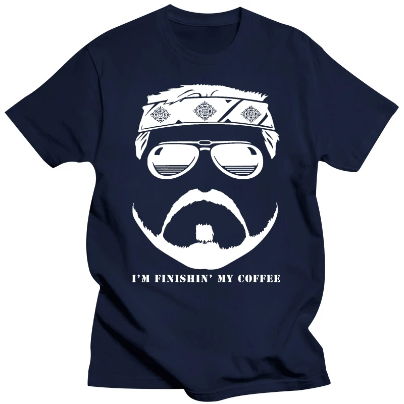 The Big Lebowski T-Shirt   Im Finishing My Coffee   Walter Sobchak