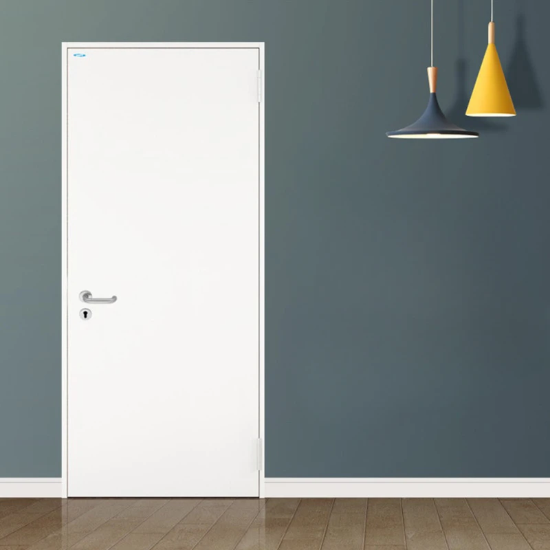 

Modern minimalist custom indoor door frame, white bedroom door, room door