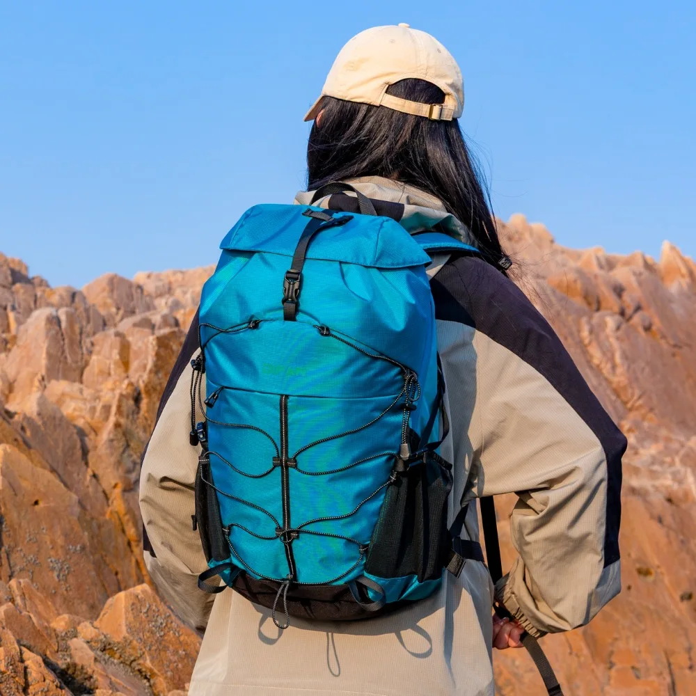 Sports Bag Mountaineering 30L Outdoor Travel Backpack Outdoor Hiking Backpack Travel Bag Large Capacity Lightweight Gym Bag