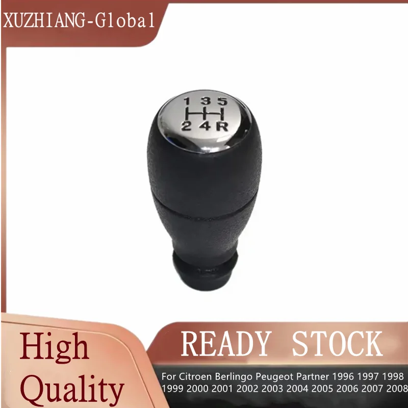 5 Speed Gear Shift Knob For Citroen Berlingo Peugeot Partner 1996 1997 1998 1999 2000 2001 2002 2003 2004 2005 2006 2007 2008