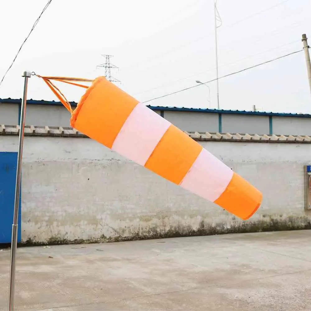 decoration Home Garden Hanging Decor Wind direction flag Fluorescent Garden Banner Reflective Windsock Weathervane Wind Vane