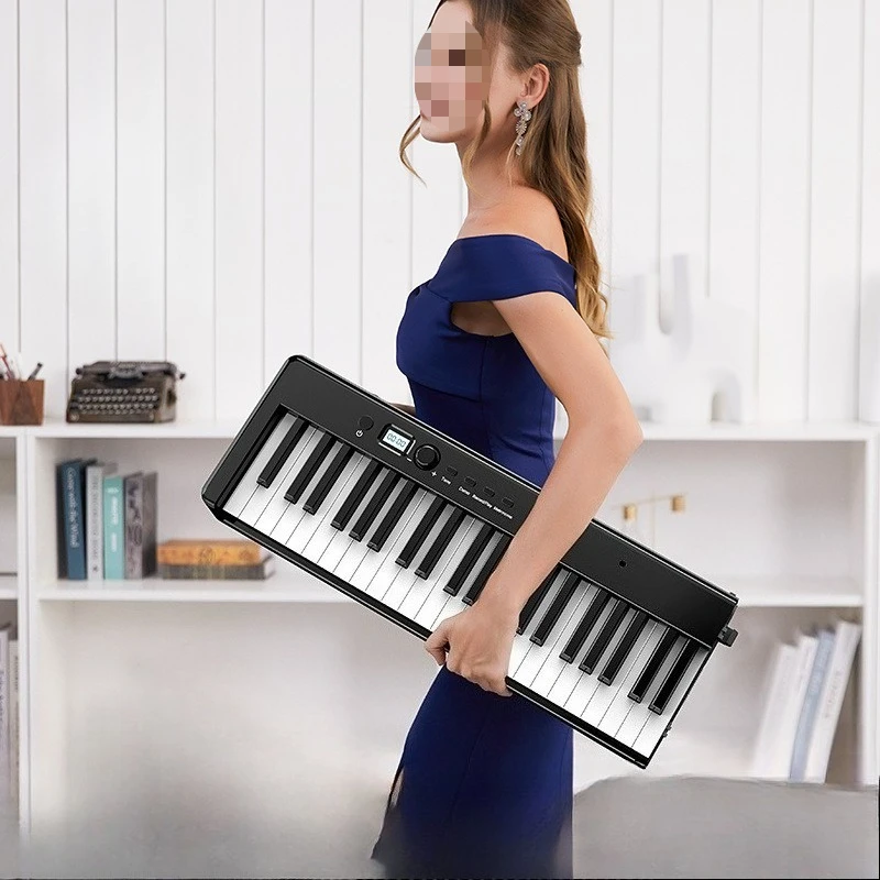 

Электронный орган на 88 клавиш, складной, с Bluetooth MIDI, электронная клавиатура, электрическое пианино для детей и взрослых, для начинающих, многофункциональное пианино