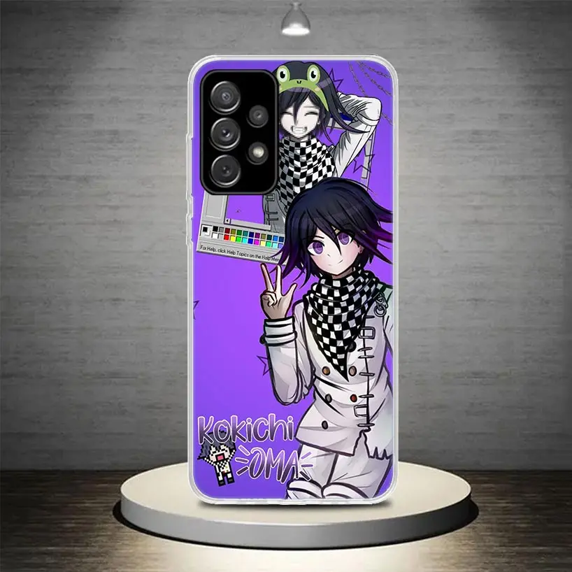 Danganronpa Kokichi Ouma Phone Case Cover For Samsung Galaxy A55 A54 A52 A53 A15 A14 A12 A13 A25 A24 A22 A23 A35 A34 A32 A33 A04