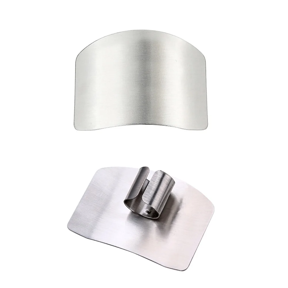 

3PCS Finger Guard H Protector Durable Stainless Steel Cutting Protection Kitchen Tool Mincing Safeguard Home Cookware
