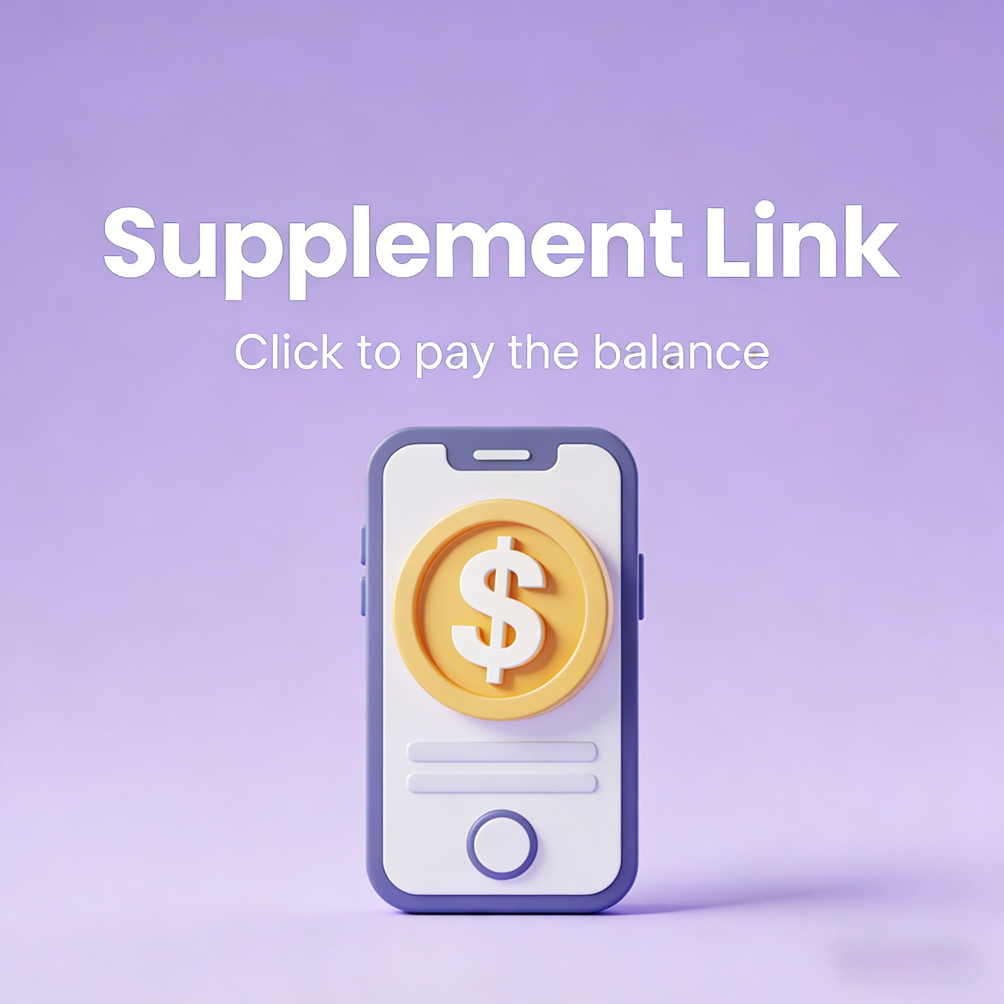 

Please do not place an order directly via the supplement link.