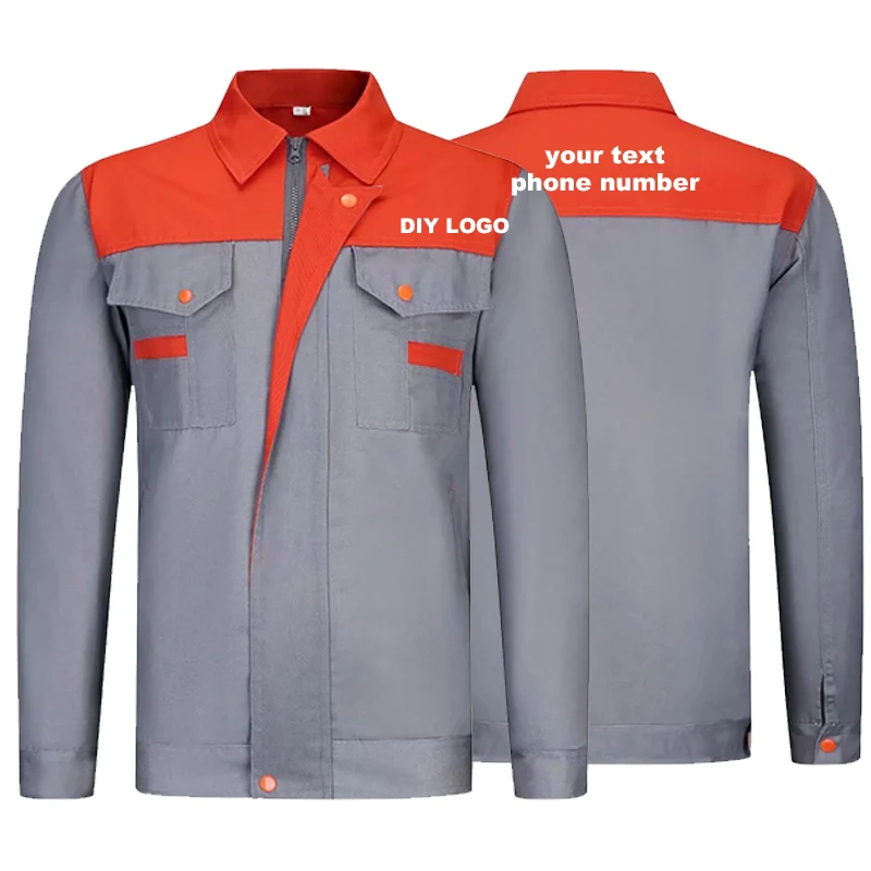 

thickened long-sleeved overalls auto repair service engineering service labor insurance suits workshop maintenance tooling tops