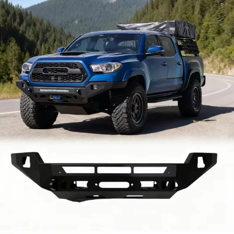 

Enhanced Off - Road Style Front Bumper For 2016 - 2023 Toyota Tacoma: Tacoma Racing - Grade Bumper