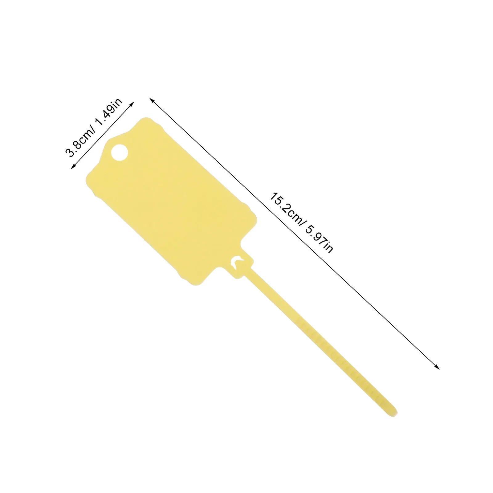 120Pcs Cable Identification Labels with Zip Tie Fasteners Waterproof Wear-Resistant Writable Tags for Factory Office Data Center