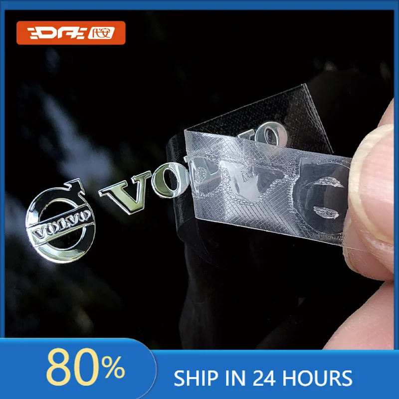 For Volvo Xc60 Xc90 V40 V60 3D Metal Emblem Sticker Car Interior Decoration Styling Decals For Volvo Polestar AWD V50 S60 XC60 S - view 2