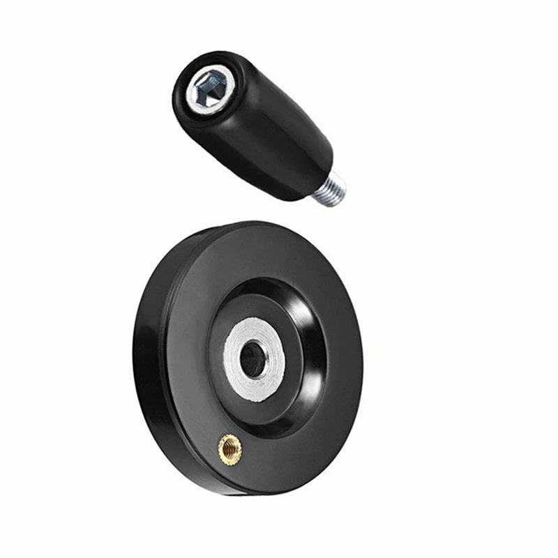 ABKP-Volante per fresatrice Maniglia girevole con foro da 63 mm di diametro e 8 mm per regolazioni di precisione