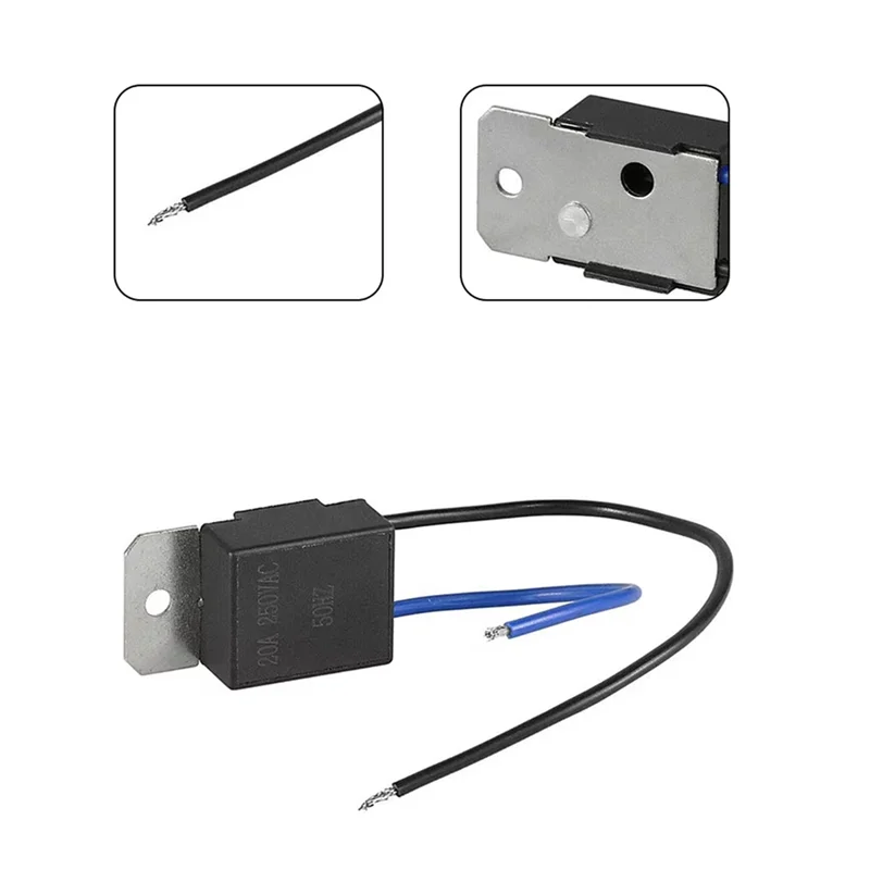 ABLN-Modul Drive Mulai Lembut 230V 20A dengan Dua Kabel Penggiling Forangle Alat Listrik Gergaji Slot Mesin Aluminium