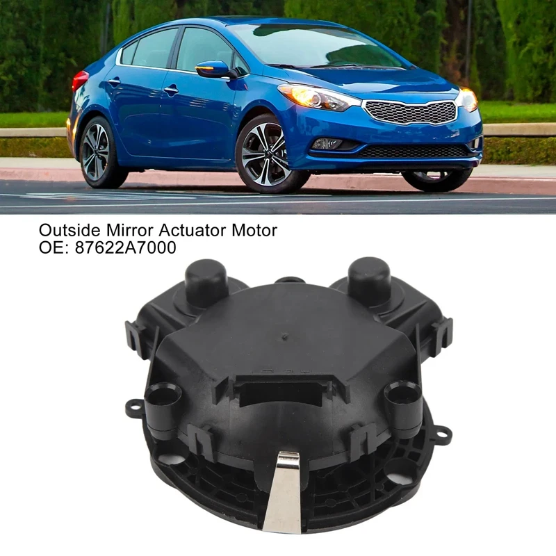 Right Outside Mirror Actuator Motor for Kia Forte Forte5 2014-2018 Exterior Side Mirror Actuator 87622-A7000 87622A7000