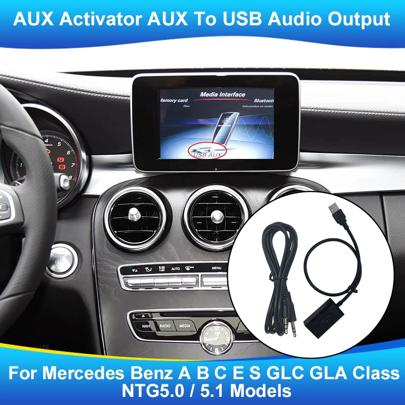 For Mercedes NTG 5.0/5.1 AUX USB Adapter  7