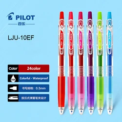 1pcs Pilot Color Gel Pen Juice 0.5mm Cute Kawaii Office Supplies LJU-10EF 24 Colors AvailableStudent Writing School Supplies