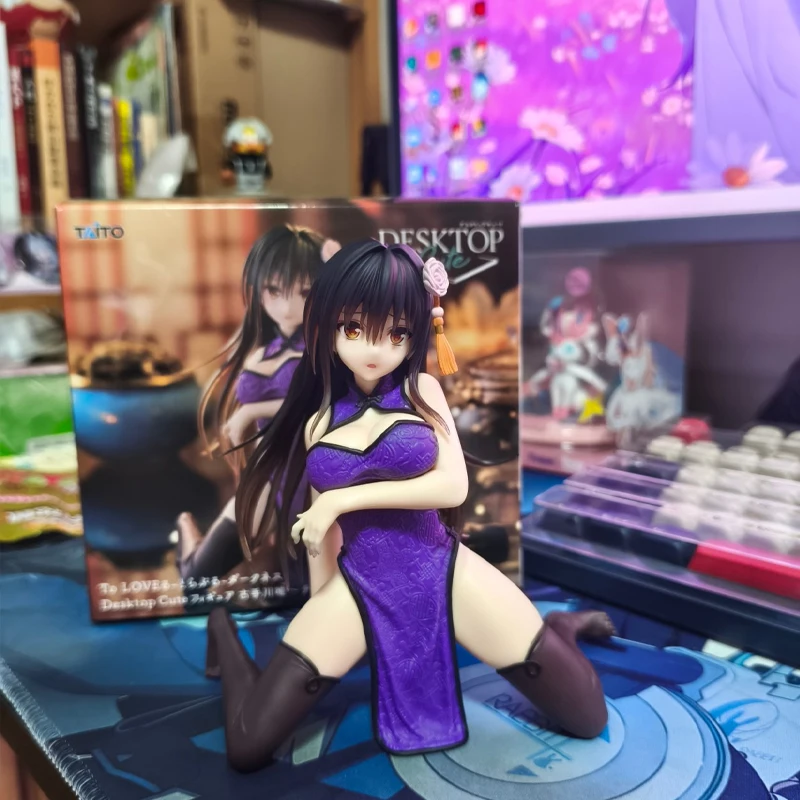 

В наличии подлинная Taito To Love Darkness Kotegawa Yui настольная милая модель игрушки Cheongsam стиль Kotegawa Yui орнамент коллекционные предметы
