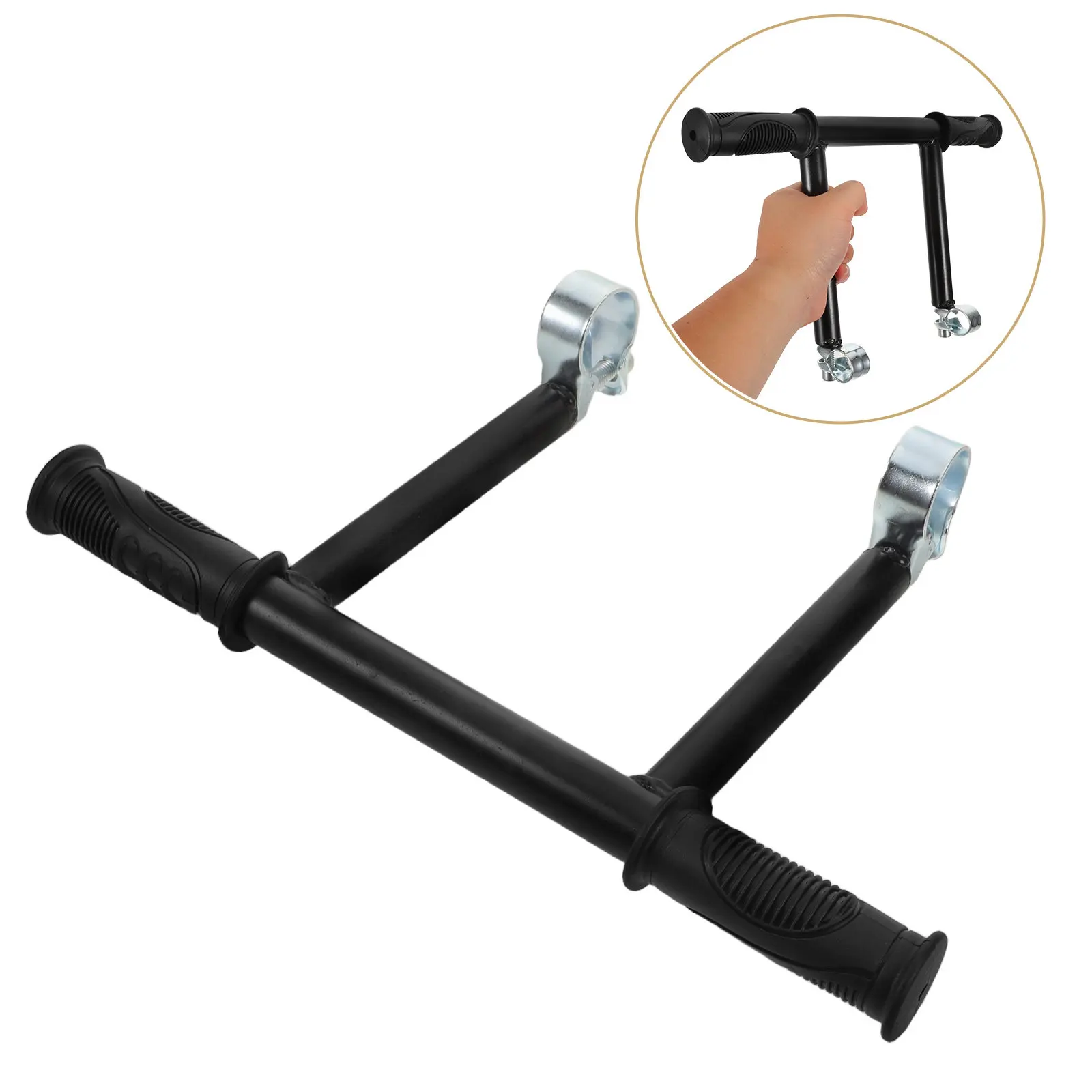 

Универсальный удлинитель ручки детской коляски с противоскользящей рукояткой, регулируемый по высоте, для комфортного использования