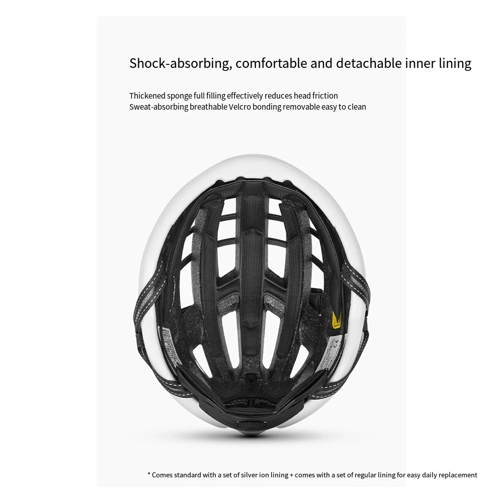 ROCKBROS Fahrradhelm Atmungsaktiv 16-Loch-Belüftung Herren Damen MTB Fahrradhelm Verstellbare Puffer-Schicht Helm – Detail 3