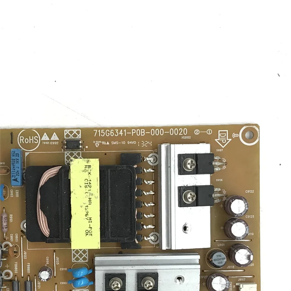 บอร์ดสนับสนุนพลังงาน715G6341-P0B-000-0020สำหรับทีวีแหล่งจ่ายไฟดั้งเดิม715G6341 P0B 0020 000แผงอุปกรณ์เสริม