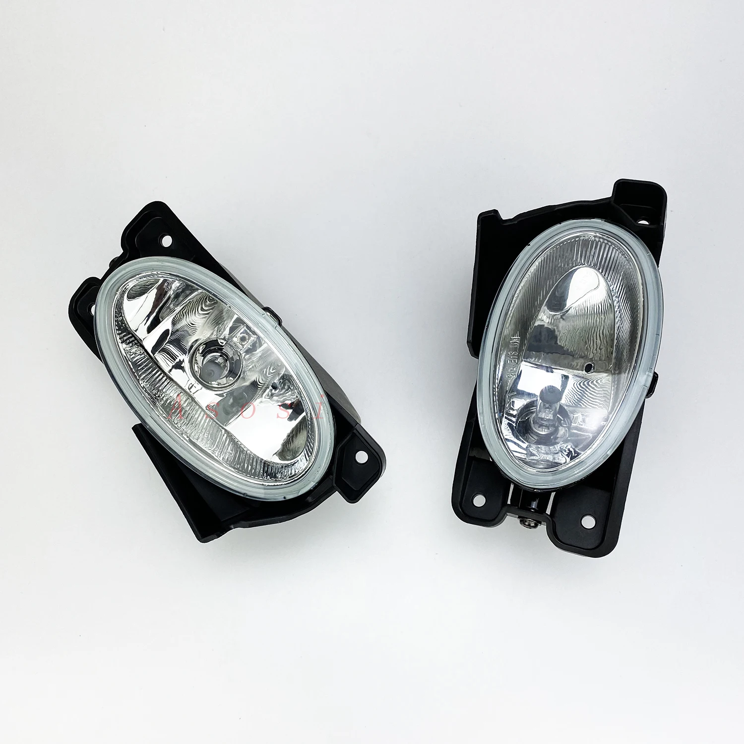 Front Bumper Fog Light Kit For Honda Jazz / Fit 2011 2012 2013 Right + Left Side With Bulb Switch Wire Harness Bezel