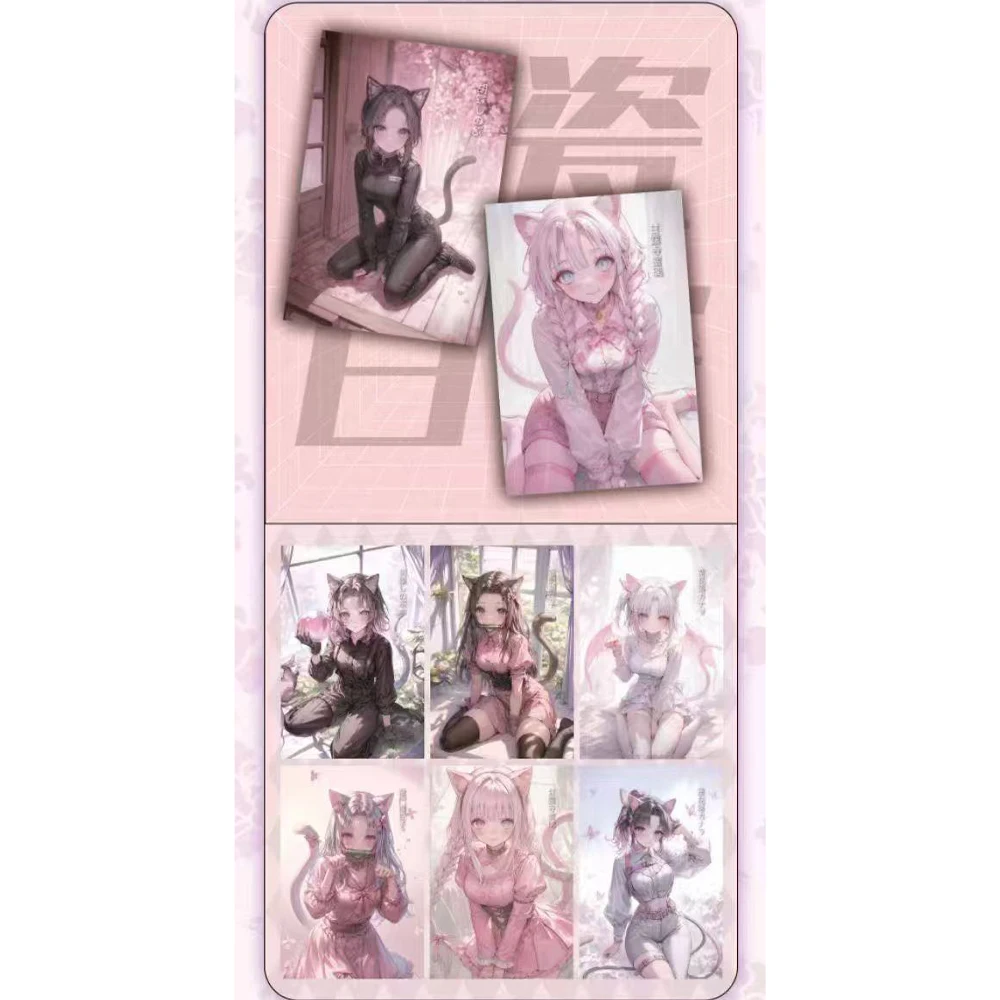 2025 Newest Case Wholesale Demon Slayer Card Hangka series Anime Mitsuri Tanjiro CCG TCG Hobbies Gift card
