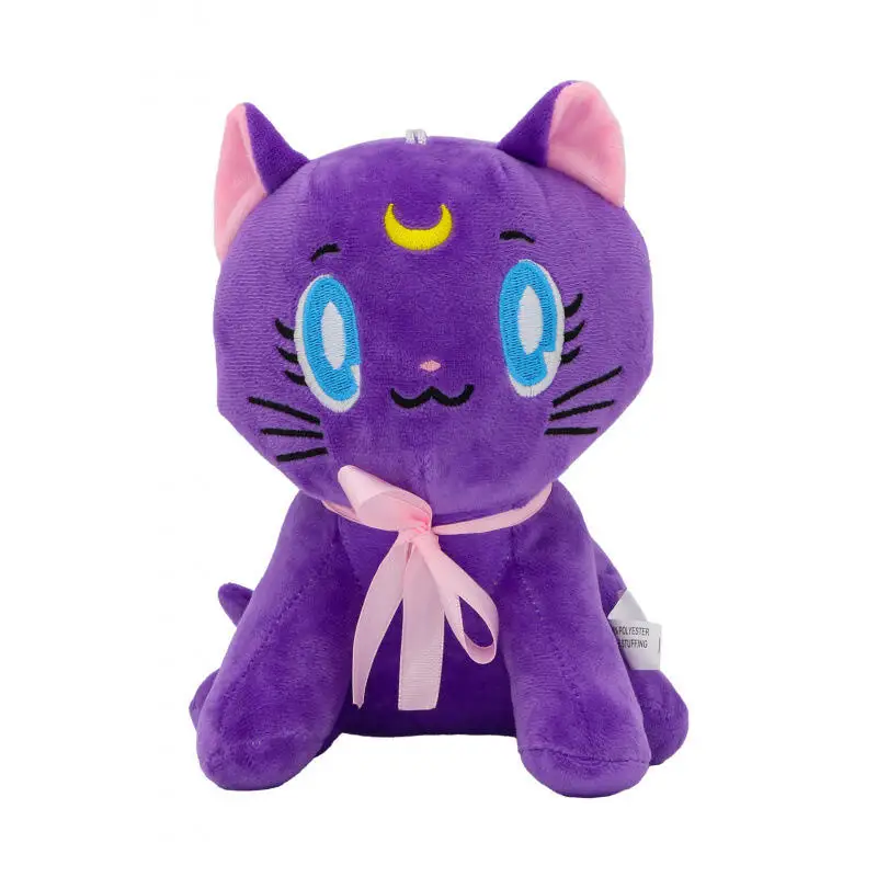 About 25Cm Sailor Moon Tsukino Usagi Chibiusa Kino Makoto Colorful Soft Plush Doll Window Decoration Accompanying Toy Girl Gift - view 5