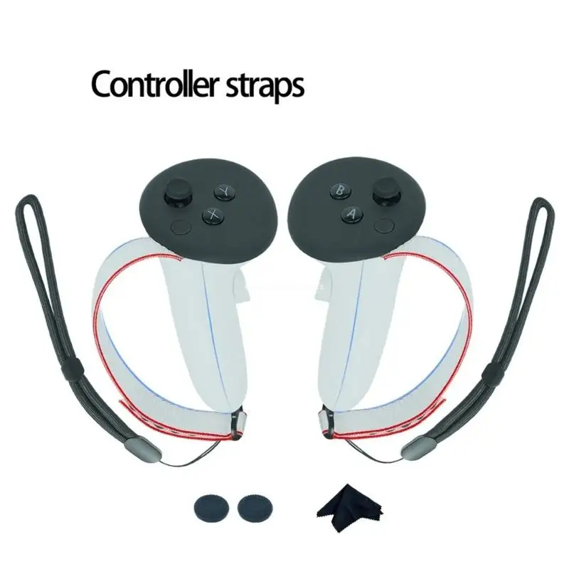 Controller Grip Hand Straps for 3S Immersive Gaming Adjustable Size Dropship