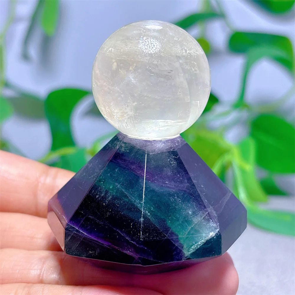 

Rainbow Fluorite Diamond Tower Crystal Natural Stone Quartz Stone Minerals Home Decoration Reiki Energy Healing Luck Unique
