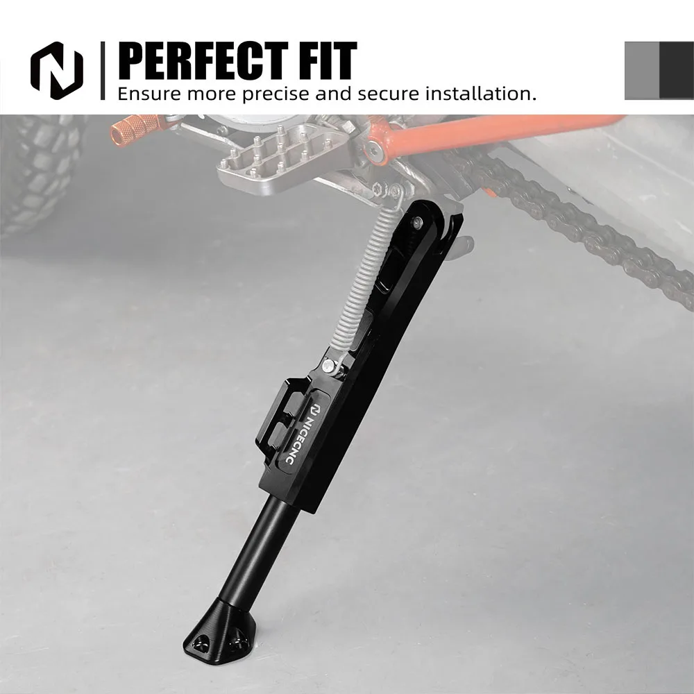 

For KTM 690 Enduro R SMCR 690 SMC R Adjustable Kickstand For Husqvarna 701 SM Supermoto Enduro 2016-2024 Gas Gas 700 ES/SM 22-24
