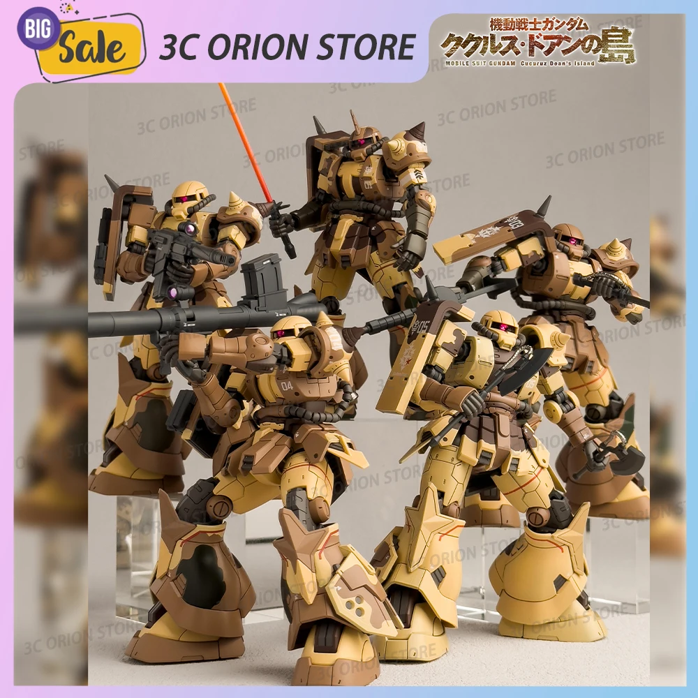 Zaku PB Southern Cross Star Machine Southern Cross Star HG Modelo Kit Brinquedos HG Action Figurine Set Mecha Superfície de Alta Mobilidade