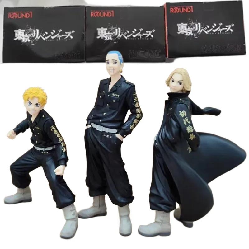 

Подлинная Sega Tokyo Revengers Manjiro Sano Hanagaki Takemichi Shiba Bajie, оригинальная ПВХ аниме-фигурка, модель коллекционной фигурки, игрушки