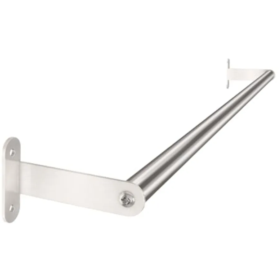 

Towel Bar for Bathroom, Brushed Nickel Towel Bar for Bathroom Wall Mounted, Stainless Steel Heavy Duty, 24 Inch Single Bath Tow