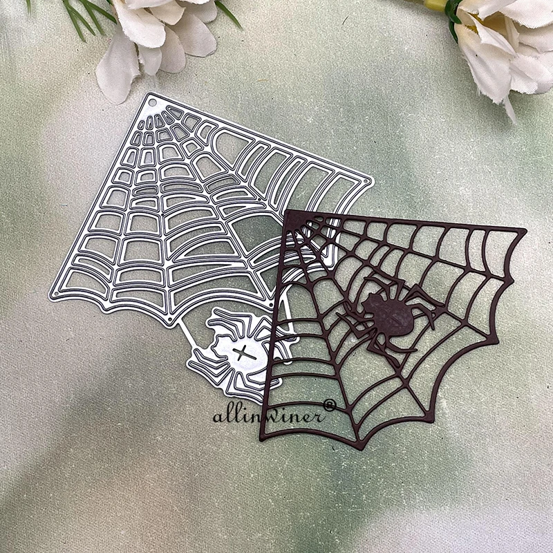 Halloween spider web Metal Cutting Dies Stencils Die Cut for DIY Scrapbooking Album Paper Card Embossing