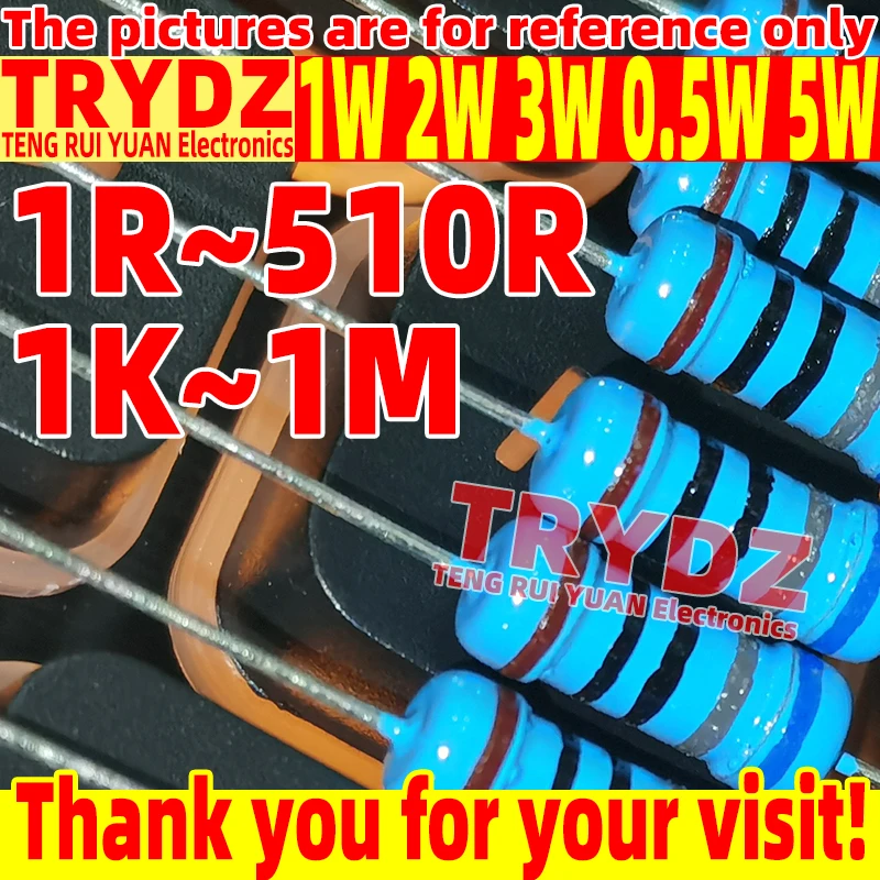 200-50Pcs 1% 1W 2W …