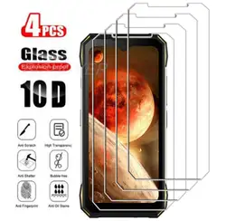 4Pcs Tempered Glass FOR Doogee S89 Pro 6.3