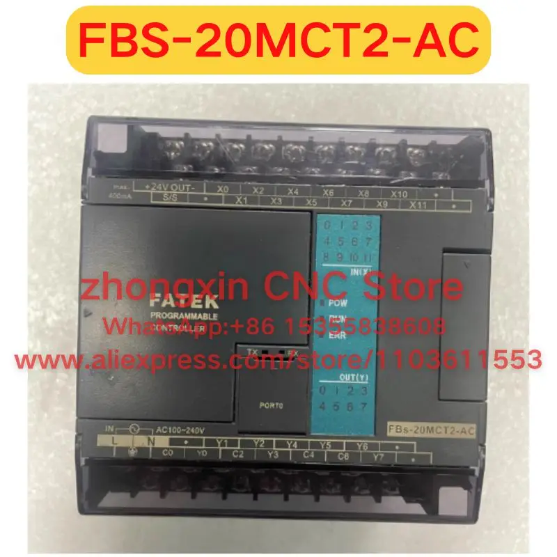 second-hand  FBS-20MCT2-AC PLC Function check intact, fast delivery