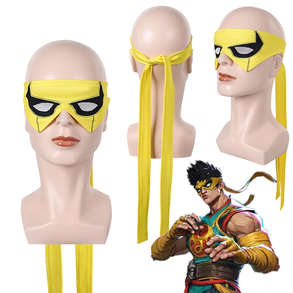 

Игра Rival Fist of Iron, аксессуары для одежды, маска для желтых глаз, ролевая игра, Хэллоуин, вечеринка, карнавал, реквизит для ролевых игр