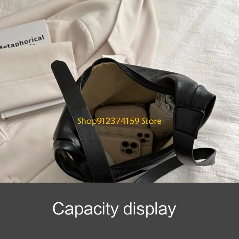 G5AE Stylish Armpit Bag for Professionals and Students Lightweight and Versatile Shoulder Handbag