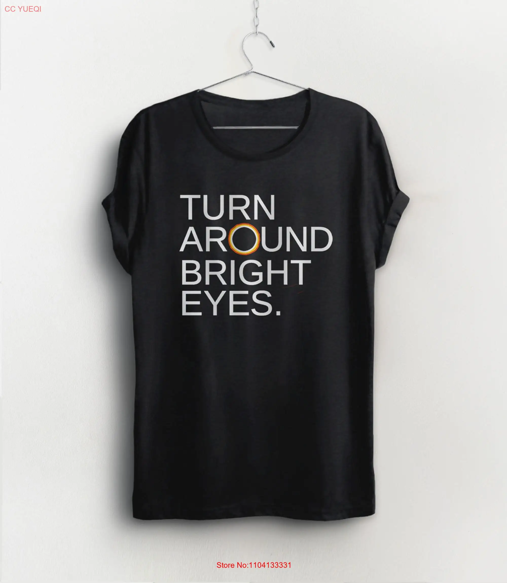 تي شيرت كسوف الشمس 2024 إجمالي عرض مضحك تي شيرت عائلي جرافيك عيون مشرقة 1980s BootsT #1