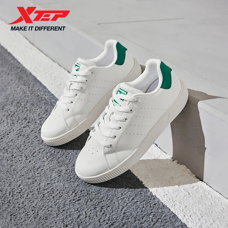 Женская обувь для скейтбординга Xtep, лето 2029, легкая, прочная, модная уличная стильная обувь для отдыха на шнуровке 874118310012