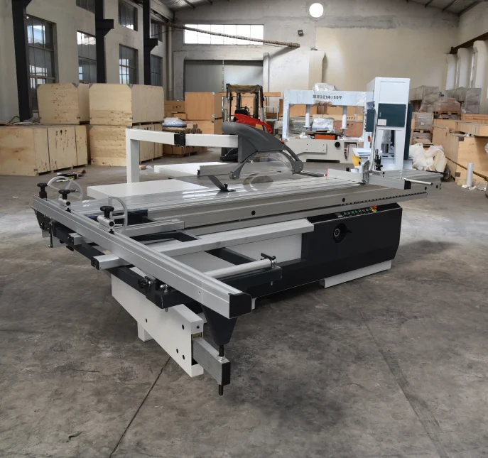 High Precision Sliding Table Saw Woodworking Machine Wood Based Panel Sliding Panel Saw