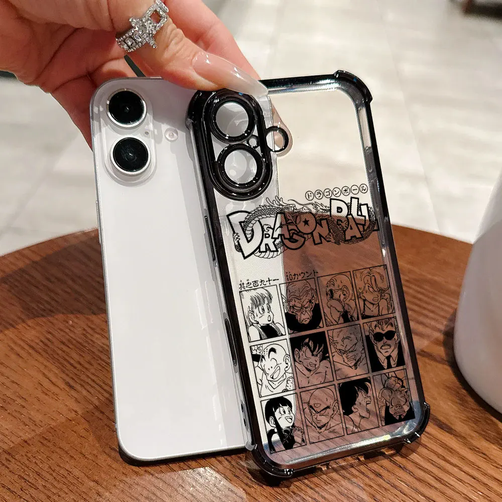 Comics GokuS Cool Plating Phone Case For Samsung S26 S25 S24 S23 S22 S21 S20 FE Note20 Edge Plus Ultra 4G 5G Anti Fall Airbag