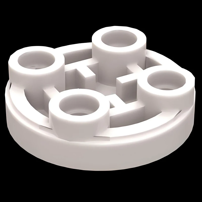 30pcs/set Tile 2x2 Round Inverted Building Blocks Brick MOC DIY Toys Compatible with Major Brands 3567