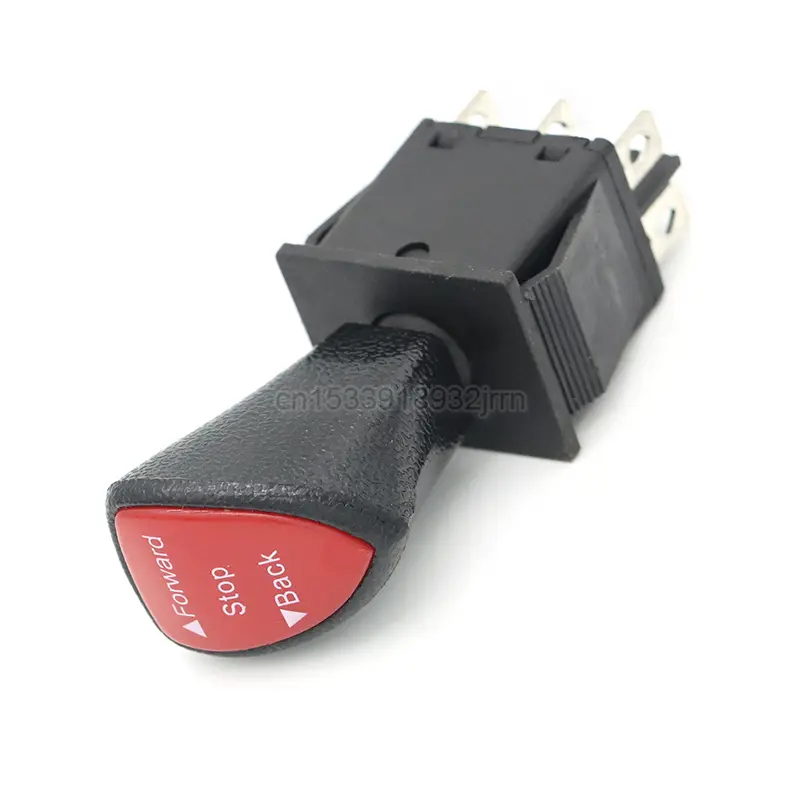 1Pcs KCD4-604 6Pin Latching Forward-Stop-Back Slide Toggle Switch AC 250V 16A AC 125V 20A Children's Toy Car Accessories KCD2 - 2
