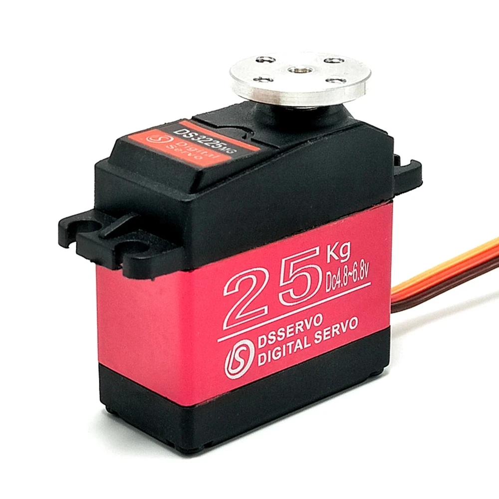 DSSERVO DS3225 Servo 25KG Metal Gear Digital Servo High Torque Waterproof Digital Servo For 1:8/1:10/1:12 RC Cars Spare Parts